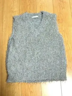 Ciaopanic グレー ニットベスト サイズF
