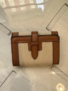 【韓国風 二つ折り札入れ】コインケースなし コンパクトウォレット