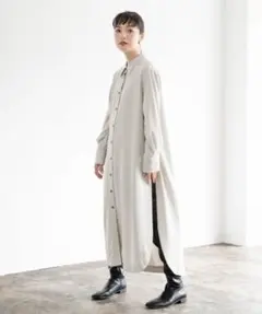 ローリーズファーム　サイドスリットシャツワンピース