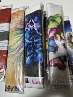 サイズいろいろ超お買い得ダイヤモンドアートキット15点まとめ売り③