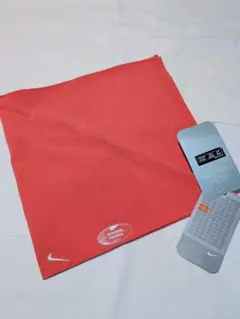 【レア】NIKE スポーツ用 レッド　ドライタオル　タオル　バンダナ 5