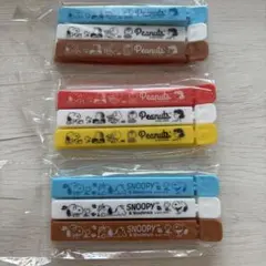 スヌーピー マグネットクリップ 3P×3セット