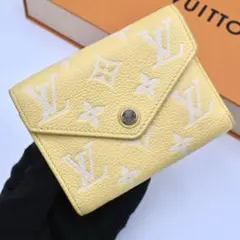 ルイヴィトン モノグラム アンプラント バイカラー ヴィクトリーヌ イエロー