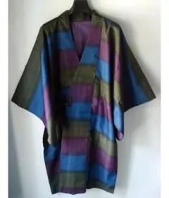 マ*ィ様 洗える道中着 着物コート 3色ミックスぼかし 和装コート 塵よけ 防寒