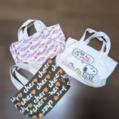 Cher ミニトートバッグ 3点セット