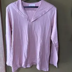 PINK HOUSE セーラー襟 ピンク　長袖トップス