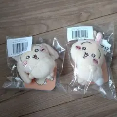 うさぎだらけくじ　E賞　ぬいぐるみバッジ　2個セット