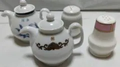 ノリタケ　調味料ポットなど4点セット