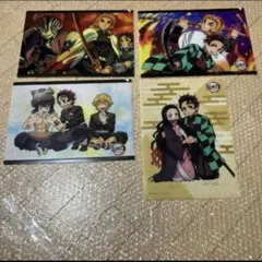 劇場版鬼滅の刃　無限列車編　レイヤードA4クリアファイル4種