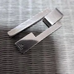 GUCCI G 로고 펜던트 탑 실버