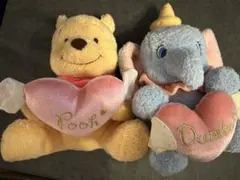 プーさんとダンボ ぬいぐるみ セット