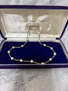 パール10Kゴールド ネックレス