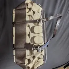 COACH ブラウン ハンドバッグ