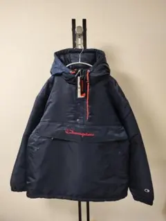 チャンピオン中綿サーモライトアノラックパーカーSIZE XLビッグシルエット新品