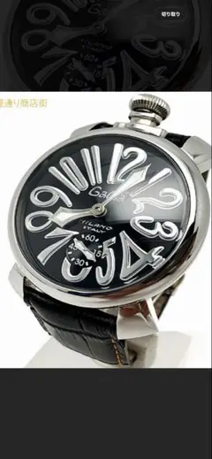 【ジャンク】GaGa MILANOマヌアーレ48mm GaGa MILANO - 【ジャンク・格安】ガガミラノ クロノの通販 by きょん
