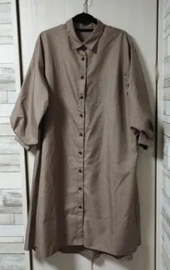 rps　シャツロングーワンピース