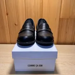 COMME CA ISM ブラック フォーマルシューズ 19.0 ローファー