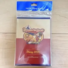 【新品/未使用】TDR ディズニー スケジュール長 手帳 2026