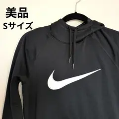 【未使用に近い】ナイキ　パーカー　裏フリース　黒　スポーツウエア　Dri-FIT