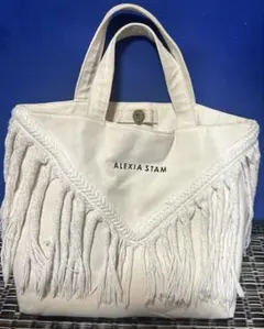 ★ALEXIA STAM アリシアスタン　フリンジトートバッグのサムネイル