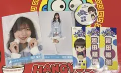 日向坂46 河田陽菜　缶バッジ　ステッカー　生写真