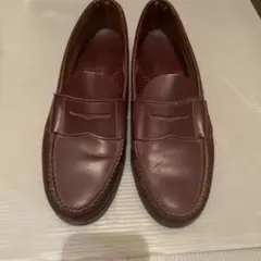 レザー ローファー ダークブラウン