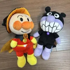 ハロウィンアンパンマン バイキンマン ぬいぐるみ セット