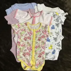 70 半袖ロンパース肌着　まとめ売り　アンパンマン ほか