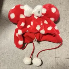 ミニーマウスドットファンキャップ