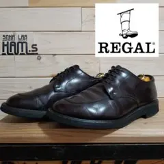 良品　REGAL リーガル　革靴　Uチップ　JN04　 ガラスレザー　26