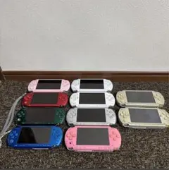 SONY PSP-3000+7 1000+2 計10台 ゲーム起動 ジャンク