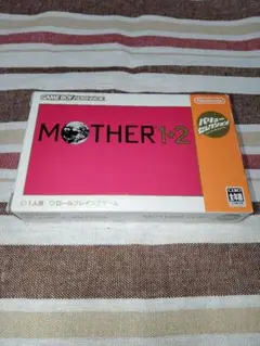 GBAソフト　マザー1+2　箱、説明書付き　MOTHER1+2