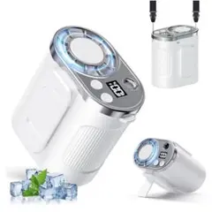 시트 팬, 10000mAh, 대용량, 최대 20시간 연속 사용, 초고속 모터