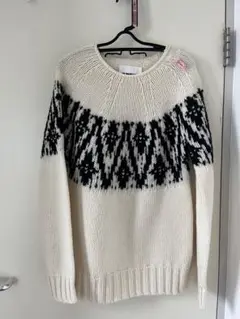 JILSANDER ＋　ノルディック柄ニット