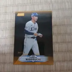 最新版　topps NPB 2025 Stadium Club　西口文也
