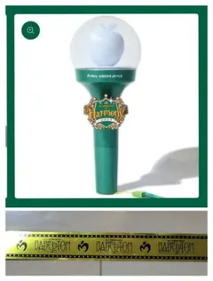 ミセス バベルの塔 銀テ ハーモニー ライトスティックリング グリーン 緑