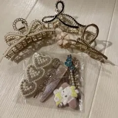 ヘアクリップ ヘアピン　ヘアアクセサリー10点セット