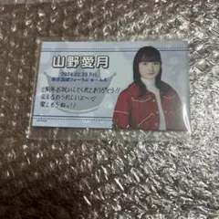山野愛月 名刺カード