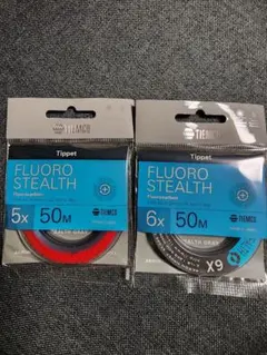 TIEMCO フロロカーボン ティペット 5X 、6X 、 ５０m巻２点セットのサムネイル