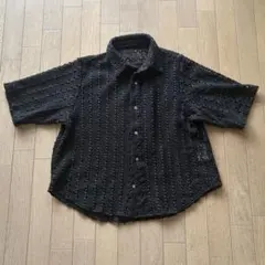 ADRER loose silhouette lace /sheer shirtのサムネイル