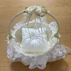 リングピローとバスケットセット