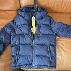 ラルフローレン ネイビー ダウンコート フード付き　130