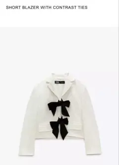 白 テーラードジャケット