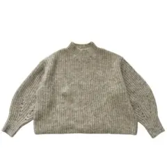 ラモワールドゥリュクス　ウール混　ハイネックニット　38