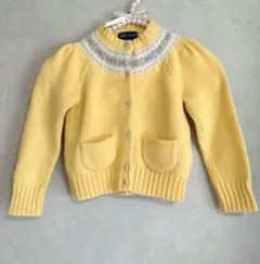 RalphLaurenラルフローレン3T/100cm　ニットカーディガン