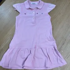 familiar 半袖ワンピース 120 ピンク