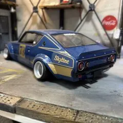 絶版完成品 マルイ•ワークスオバフェンスリックタイヤ ローレルSGX