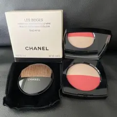 新品未使用☆CHANEL LES BEIGES DUO N°02 11g