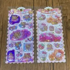 ハローキティ　日焼け　キラキラウォーターインシール　2個セット　サンリオ