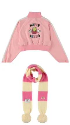 値下げ交渉可【完売品】HAPPY BERRY × HEIHEIトラックジャケット